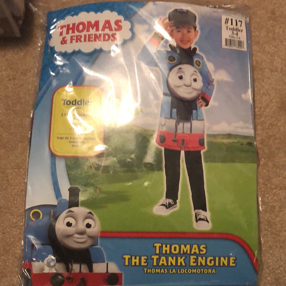 Thomas the train costume